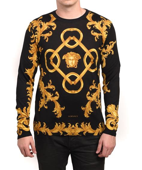 men versace sweater